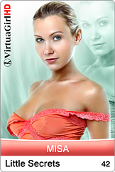 Dirty Desktop Stripper Samples of VirtuaGirl Misa - Little Secrets