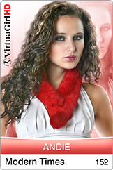 Dirty Desktop Stripper .jpgs of VirtuaGirl Andie - Modern Times