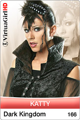 Dirty Desktop Stripper Collection of VirtuaGirl Katty - Dark Kingdom