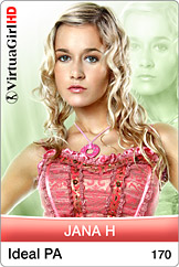 Dirty Desktop Stripper Pics of VirtuaGirl Jana H - Ideal PA