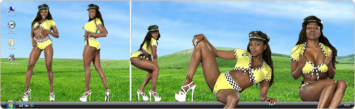Download VirtualGirl HD to Watch Blonde Stripper Felina Get Naked in Warm Up Lap