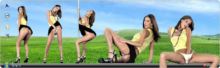 Download VirtualGirl HD to Watch Blonde Stripper Morgane Get Naked in Ipanema Club