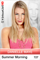 Dirty Desktop Stripper Set of VirtuaGirl Danielle Maye - Summer Morning