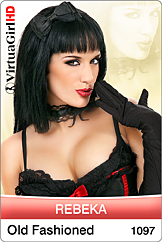 Dirty Desktop Stripper Teaser of VirtuaGirl Rebeka - Old Fashioned