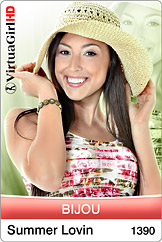 Dirty Desktop Stripper Pictures of VirtuaGirl Bijou - Summer Lovin