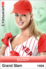 Dirty Desktop Stripper Photos of VirtuaGirl Elody - Grand Slam