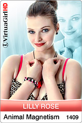 Dirty Desktop Stripper Pictures of VirtuaGirl Lilly Rose - Animal Magnetism