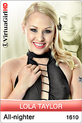 Dirty Desktop Stripper Samples of VirtuaGirl Lola Taylor - All-Nighter