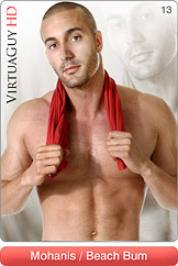 Dirty Desktop Gay Stripper Pictures of VirtuaGuy Model Mohanis - Beach Bum