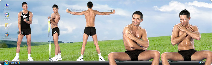 Download VirtualGuyHD Software to See Gay Strippers Like Nicolas in Exercise