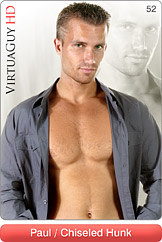 Dirty Desktop Gay Stripper Pictures of VirtuaGuy Model Paul - Chiseled Hunk