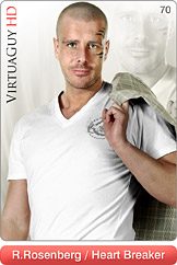 Dirty Desktop Male Stripper Pictures of VirtuaGuy Model Robert Rosenberg - Heart Breaker