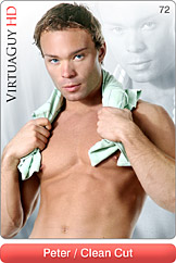 Dirty Desktop Gay Stripper Pictures of VirtuaGuy Model Peter - Clean Cut
