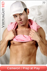 Dirty Desktop Gay Stripper Pictures of VirtuaGuy Model Cameron - Prep at Play